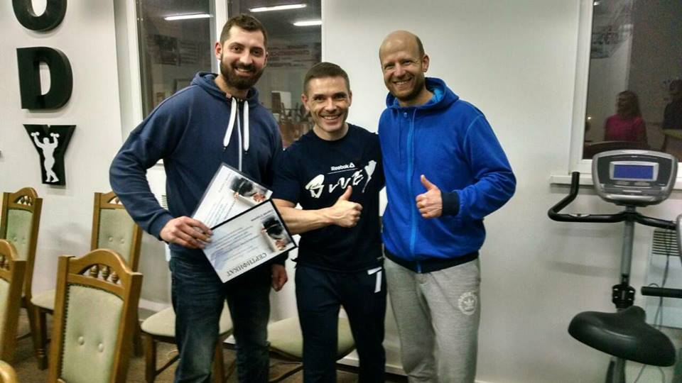 02.12.17 и 03.12.17 в г. Одесса проходил семинар: ” Кинезиология тренажерного зала”.